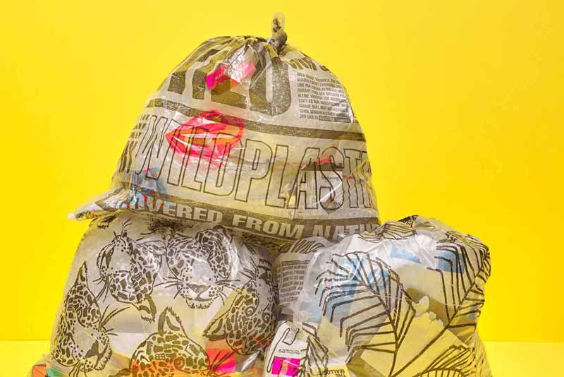 wildplastic Wildplastic Müllbeutel gefüllt