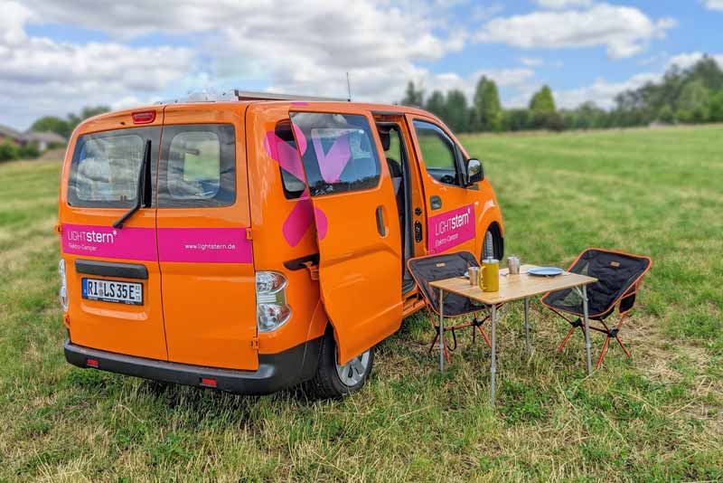 LIGHTstern Elektro-Camper — Miete deinen elektrischen Campervan